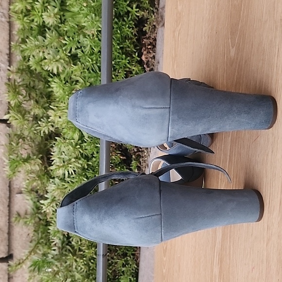 Seychelles Blue Journey Platform ankle tie heels Size 9 - Picture 4 of 12